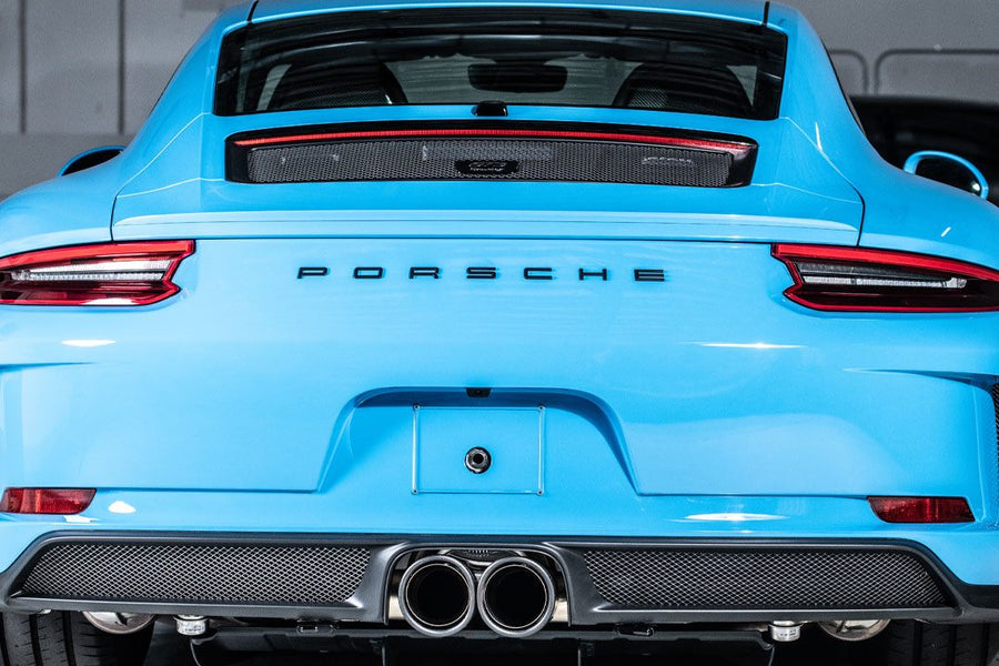 2019 Miami Blue Porsche GT3 Touring Signature Audio