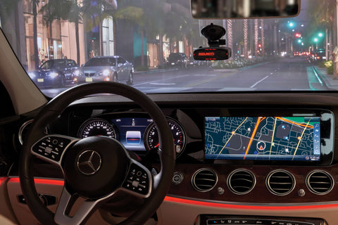 Redline 360c windshield nighttime